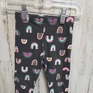 💝 Colorful Rainbow Print Kids Leggings